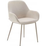 Kave Home Konna Béžová s šedou podnoží – Zboží Mobilmania