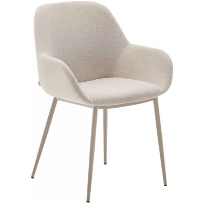 Kave Home Konna Béžová s šedou podnoží – Zboží Mobilmania