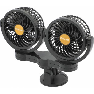 COMPASS ventilátor mitchell duo 2x108mm 24v na přísavku 07223 | Zboží Auto