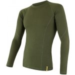 Sensor Merino DF pánské triko dl. rukáv safari Zelená triko – Zboží Mobilmania