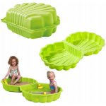 Marimex Pískoviště/bazének mušle s krytem zelené – Zboží Dáma