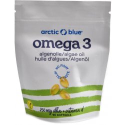 Arctic Blue Vegan Omega 3 Algae 90 kapslí