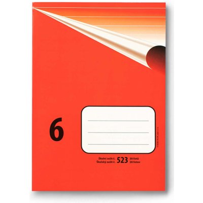 Bobo blok školní sešit 523 linkovaný – Zboží Dáma