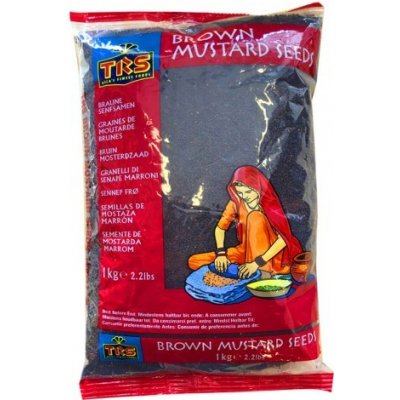 TRS Hořčičné Semínko Hnědé Mustard Seeds 1KG – Sleviste.cz