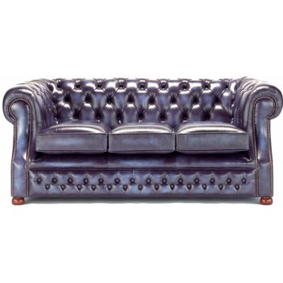 Barrington Furniture Copthorne kůže modrá – Zbozi.Blesk.cz