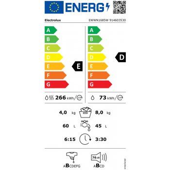 Electrolux EWWN1685W