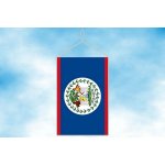 LIBEA, s.r.o. Belize stolní vlaječka Uchycení: Šňůrka (pro zavěšení) – Hledejceny.cz