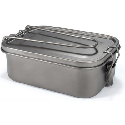 Origin Outdoors Titanový multifunkční jídelní box LunchBox 2 in 1 Titan 800 ml – Zboží Dáma