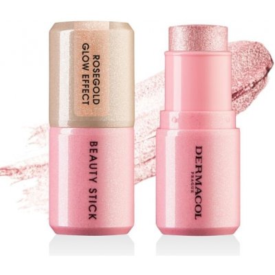 Dermacol Rozjasňovač v tyčince s diamantovým efektem Beauty Stick 1 rose glow effect 7 g – Zboží Dáma