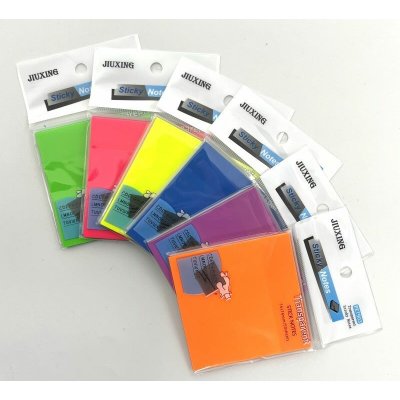PVC adhézní lístky 76x76 mm, 50 ks, průhledné (PK55-21) – Hledejceny.cz