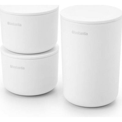 Brabantia sada skladovacích kontejnerů 3-pack 281327 bílá