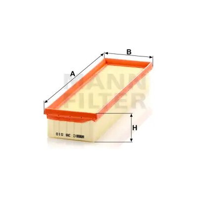 MANN FILTER Vzduchový filtr C 36 010 – Hledejceny.cz