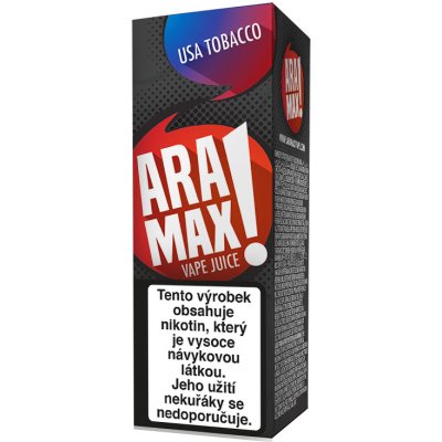 Aramax Max USA Tobacco 10 ml 3 mg – Zbozi.Blesk.cz