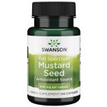 Swanson Mustard Seed Full Spectrum, Hořčičné Semínko, 400 mg, 60 kapslí – Hledejceny.cz