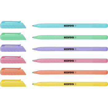 Kores K0 Pen pastel soft povrch trojhranné 1 mm