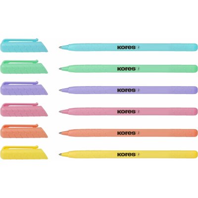 Kores K0 Pen pastel soft povrch trojhranné 1 mm