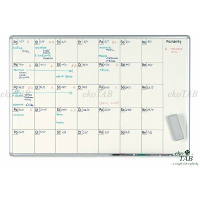 VMS VISION Plánovací tabule PK L 70 x 100 měsíc – Hledejceny.cz