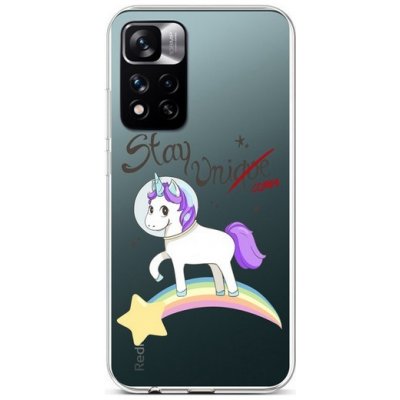 Pouzdro TopQ Xiaomi Redmi Note 11 Pro+ 5G silikon Stay Unicorn