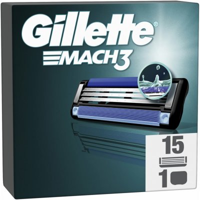 Gillette Mach3 15 ks – Zbozi.Blesk.cz