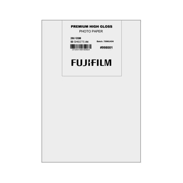 Fotopapír Fujifilm A4, 50 listů, 280gsm