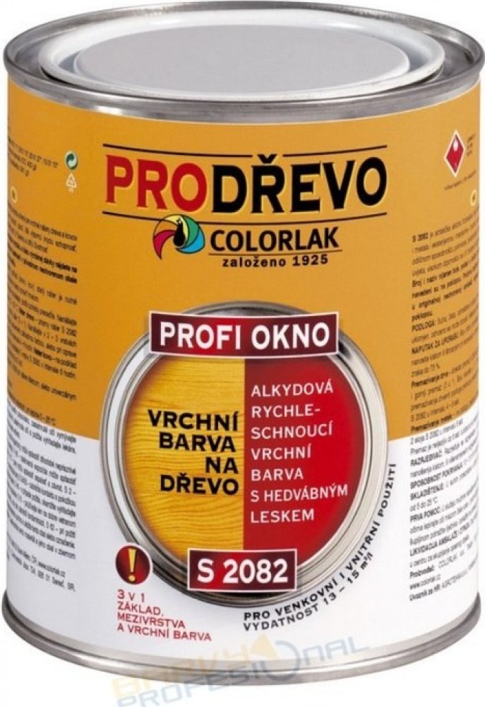 Colorlak PROFI OKNO S 2082 Bílá 3,5L | Srovnanicen.cz