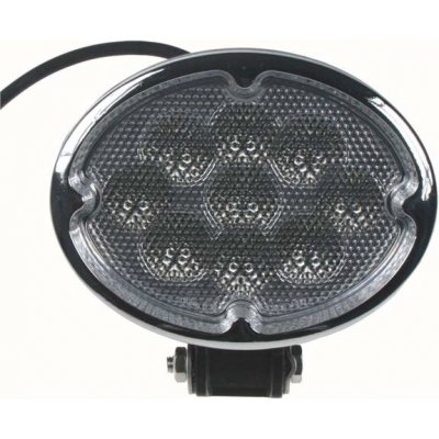 LED světlo oválné, 9x3W, 147x150x73mm – Hledejceny.cz