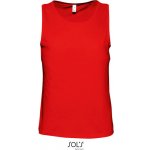 Sol's pánské bavlněné tílko Justin červená – Sleviste.cz