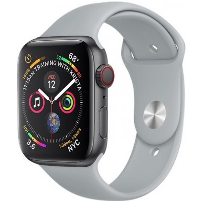 AW Jednobarevný řemínek na Apple Watch - Šedý Šířka uchycení řemínku: 38/40/41mm, Délka řemínku: Dámský - S/M (12 - 18cm) Šedý IR-MJ01-053 – Zboží Mobilmania
