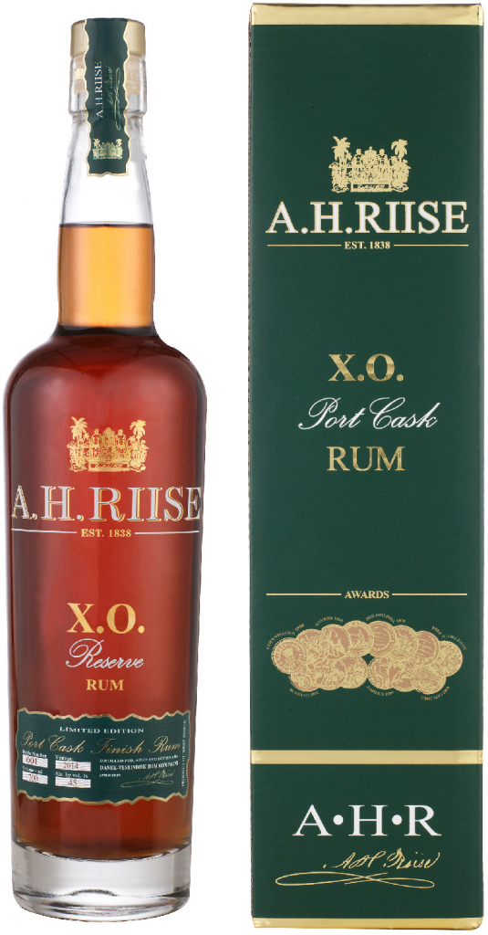 A.H. Riise XO Reserve Porto Cask Finish 20y 45% 0,7 l (karton)