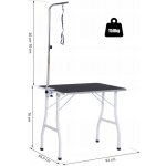 Goleto GLB1200 nastavitelný stůl na stříhání psů, nastavitelný 91 cm – Zboží Dáma