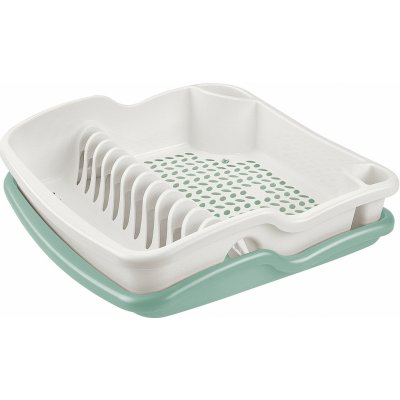 Tontarelli Odkapávač na nádobí s tácem Brio 39 x 39 x 11 cm – Zboží Dáma