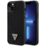 Pouzdro Guess iPhone 14 Plus Rhinestone Triangle černé – Zboží Mobilmania