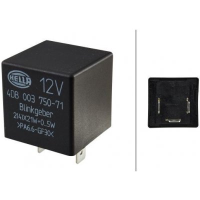 Přerušovač blinkru HELLA 4DB 003 750-711 – Zbozi.Blesk.cz