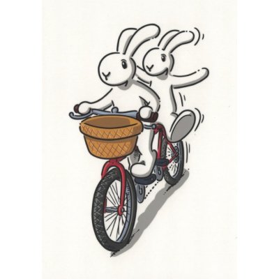 Pohlednice Bob a Bobek 2 – Zboží Dáma