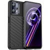 Pouzdro a kryt na mobilní telefon Realme Hurtel Thunder Case flexibilní pancéřované pouzdro Realme 9 Pro černé 5907769341373