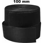 Pásek na suchý zip našívací Háček a Smyčka set, barva Černá 100 mm x 25 bm – Zboží Dáma