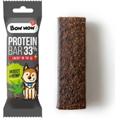 Mira Mar Bow Wow Proteinová tyčinka Hmyz & Konopí 20 x 1 x 32 g – Hledejceny.cz