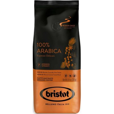 Bristot Diamante 100% Arabica zrnková 250 g – Hledejceny.cz