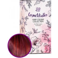 Cosmetikabio 100% přírodní barva na vlasy Burgundy 100 g