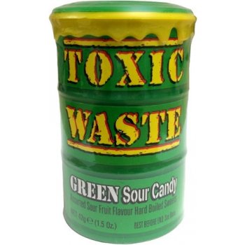 Toxic Waste Green Sour Candy 42 g