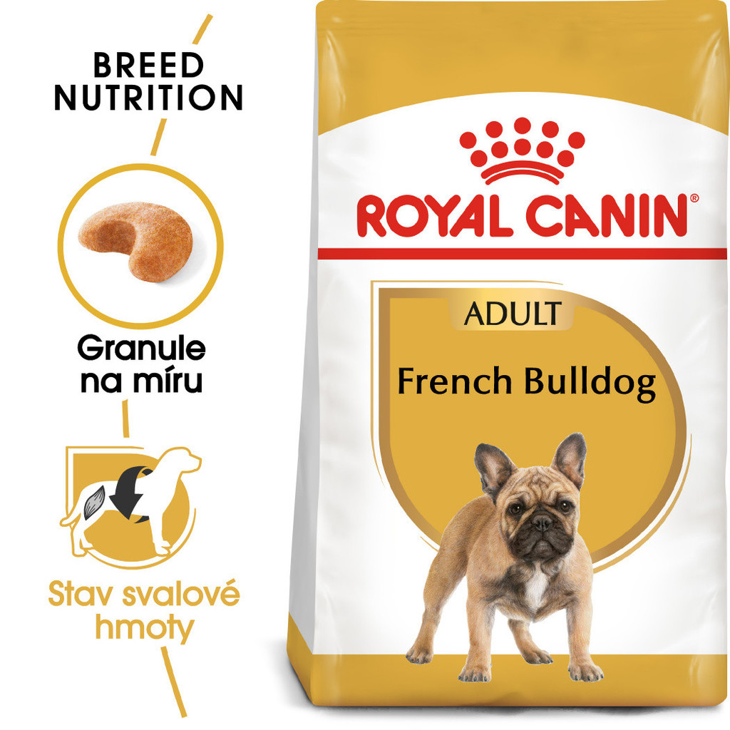 Royal Canin French Bulldog Adult 9 kg od 1 151 Kč - Heureka.cz