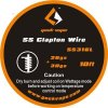 Příslušenství pro e-cigaretu GeekVape Clapton SS316 odporový drát 26GA + 30GA 3m