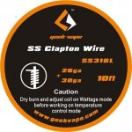GeekVape Clapton SS316 odporový drát 26GA + 30GA 3m – Hledejceny.cz