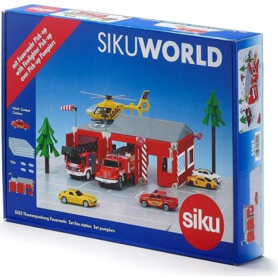 SIKU World Set požární stanice 16 dílů 1:50 – Hledejceny.cz