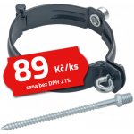 KJG Objímka svodu 100 mm antracitová šedá – Zboží Mobilmania