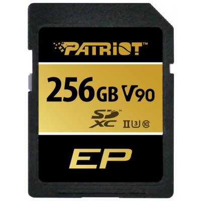 Patriot SDXC 256GB PEF256GEP92SDX – Zboží Mobilmania