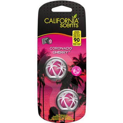 California Scents Mini Diffuser Coronado Cherry 2 x 3 ml – Hledejceny.cz