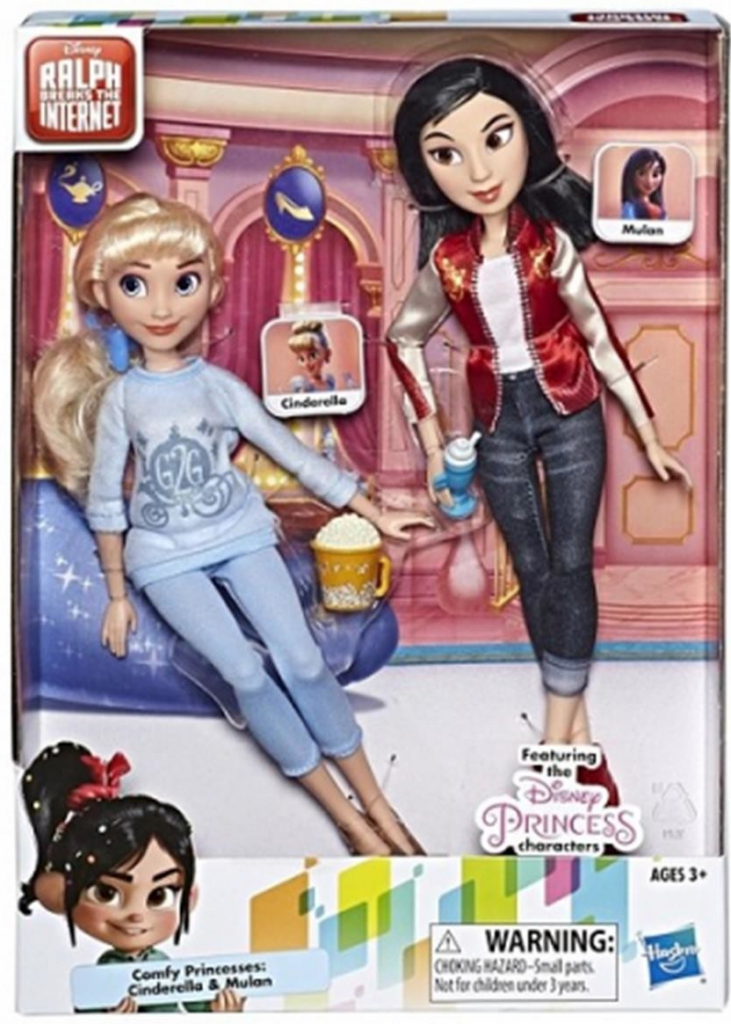 Hasbro Disney Princess Cinderella and Mulan
