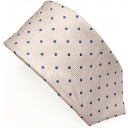 Modrá kravata Marks Spencer Pink Dot