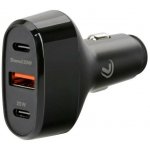 USB + 2xUSB C nabíječka do auta ROCKET 3 PRO, 12/24V, 40W, LAMPA Italy